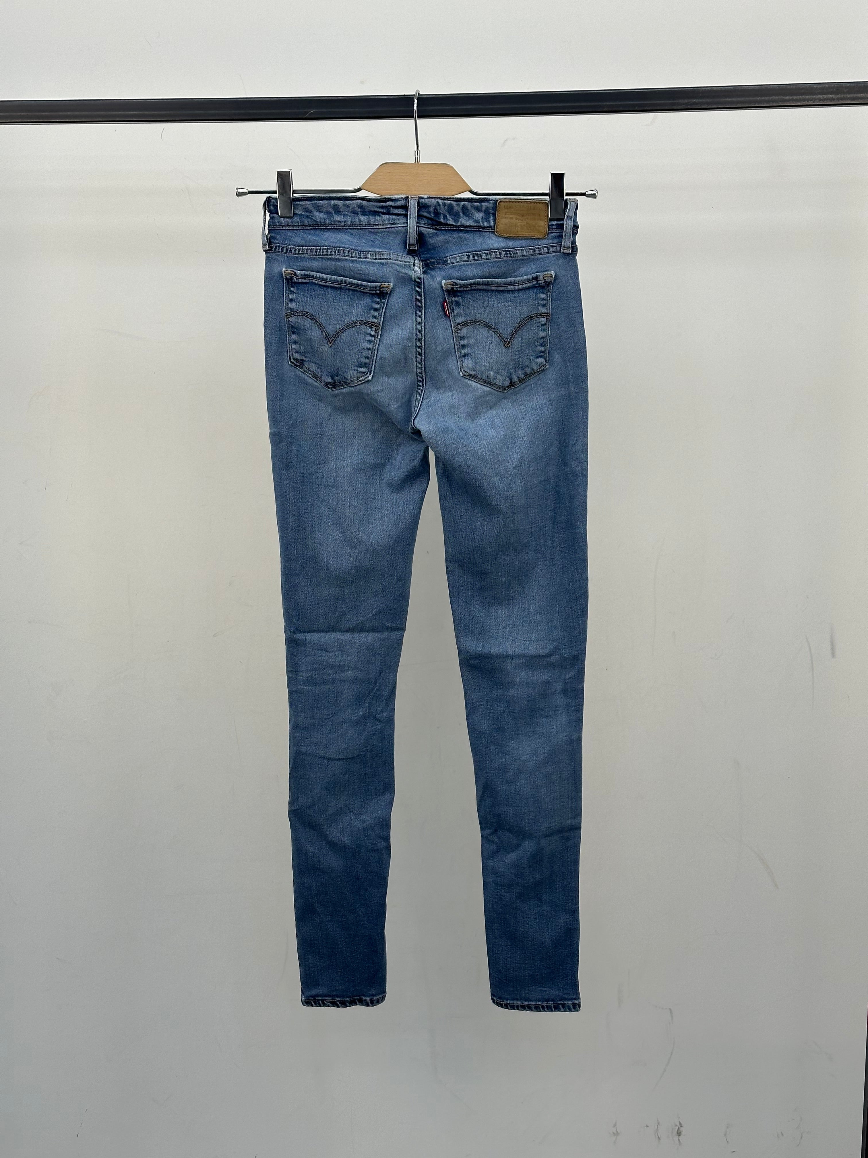 LEVI'S 711 SKINNY TAGLIA: 39 ITA = W25 L32