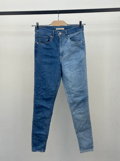 LEVI'S MILE HIGH SUPER SKINNY FIT TAGLIA: 42 ITA = W28 L30