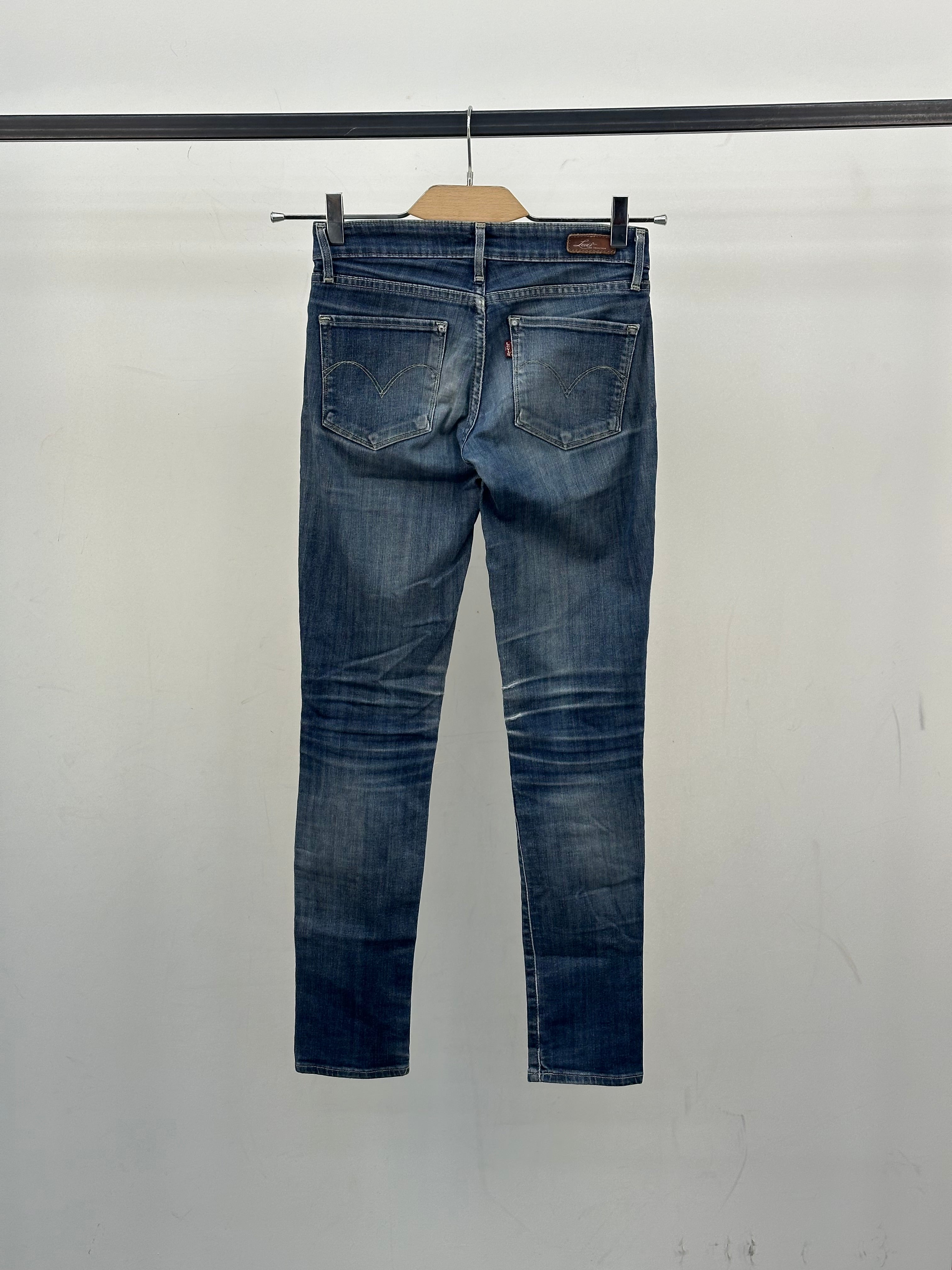 LEVI'S SKINNY FIT TAGLIA: 39 ITA = W25 L32