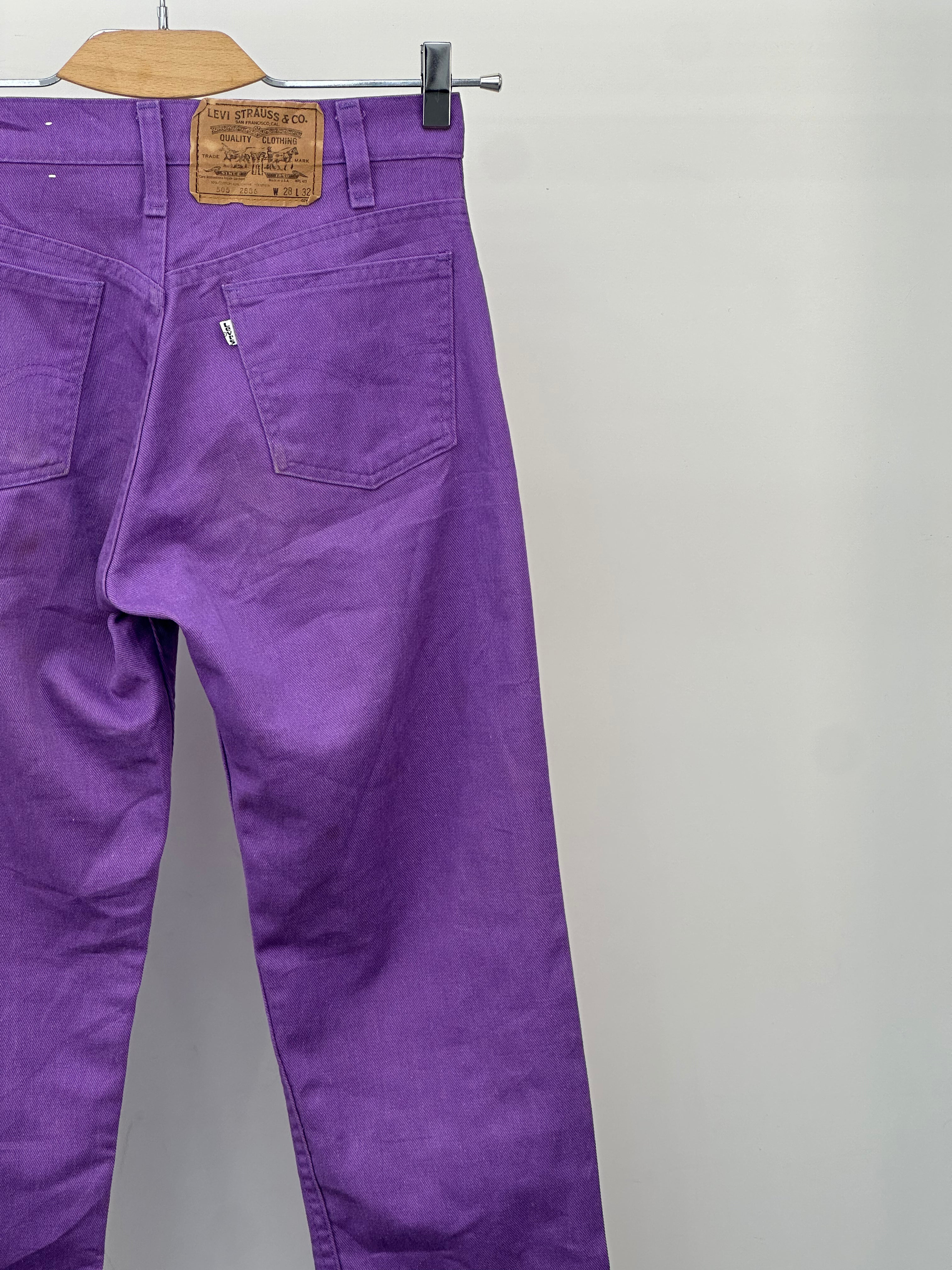 LEVI'S 505 REGULAR FIT TAGLIA: 42 ITA = W28 L32