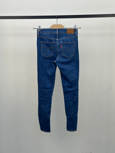 LEVI'S 720 HIGH RISE SUPER SKINNY TAGLIA: 39 ITA = W25 L28