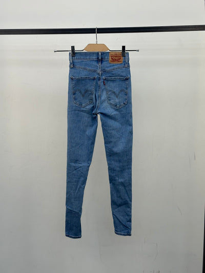 LEVI'S MILE HIGH SUPER SKINNY TAGLIA: 39 ITA = W25 L28