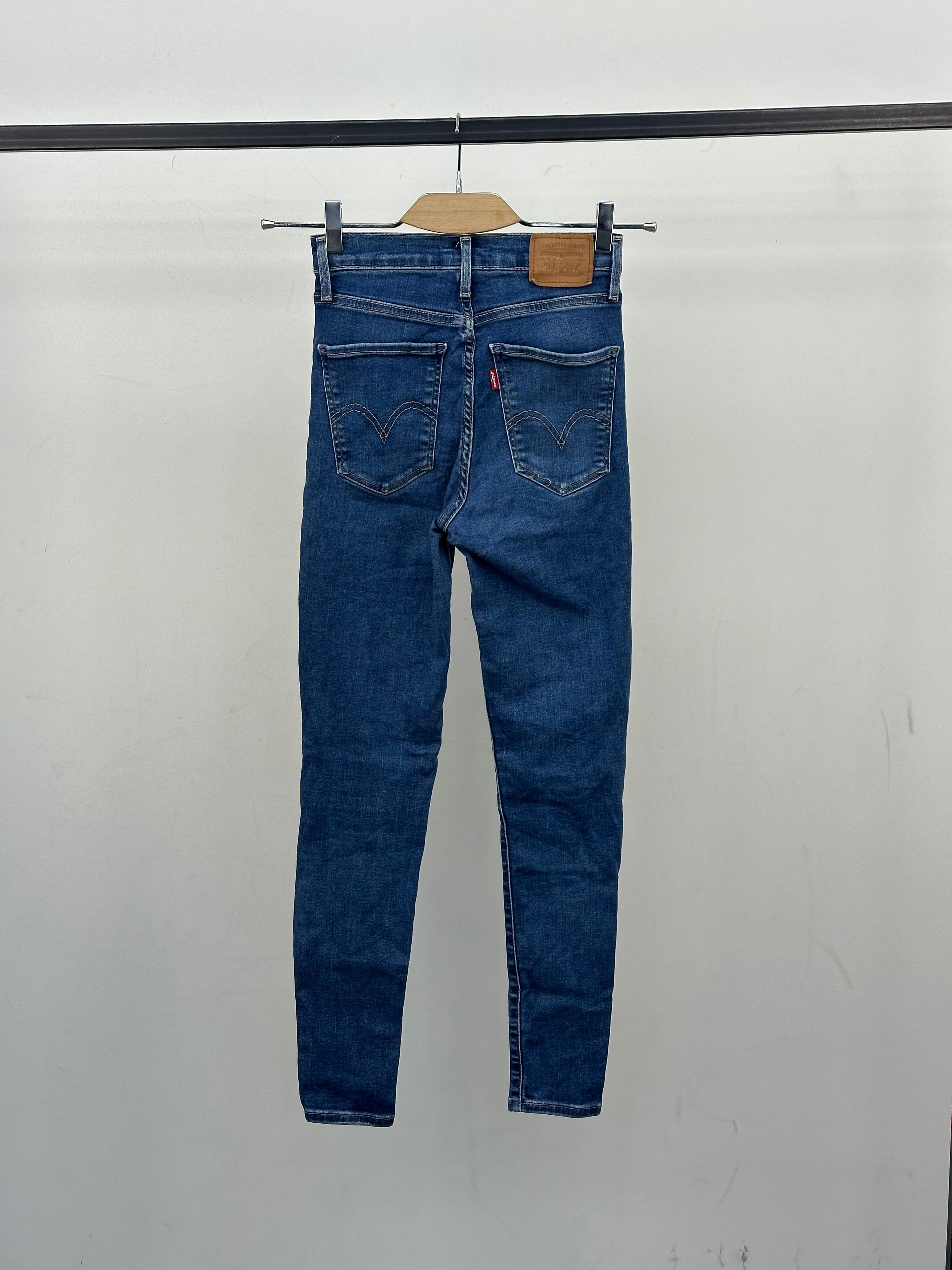 LEVI'S MILE HIGH SUPER SKINNY TAGLIA: 39 ITA = W25 L28