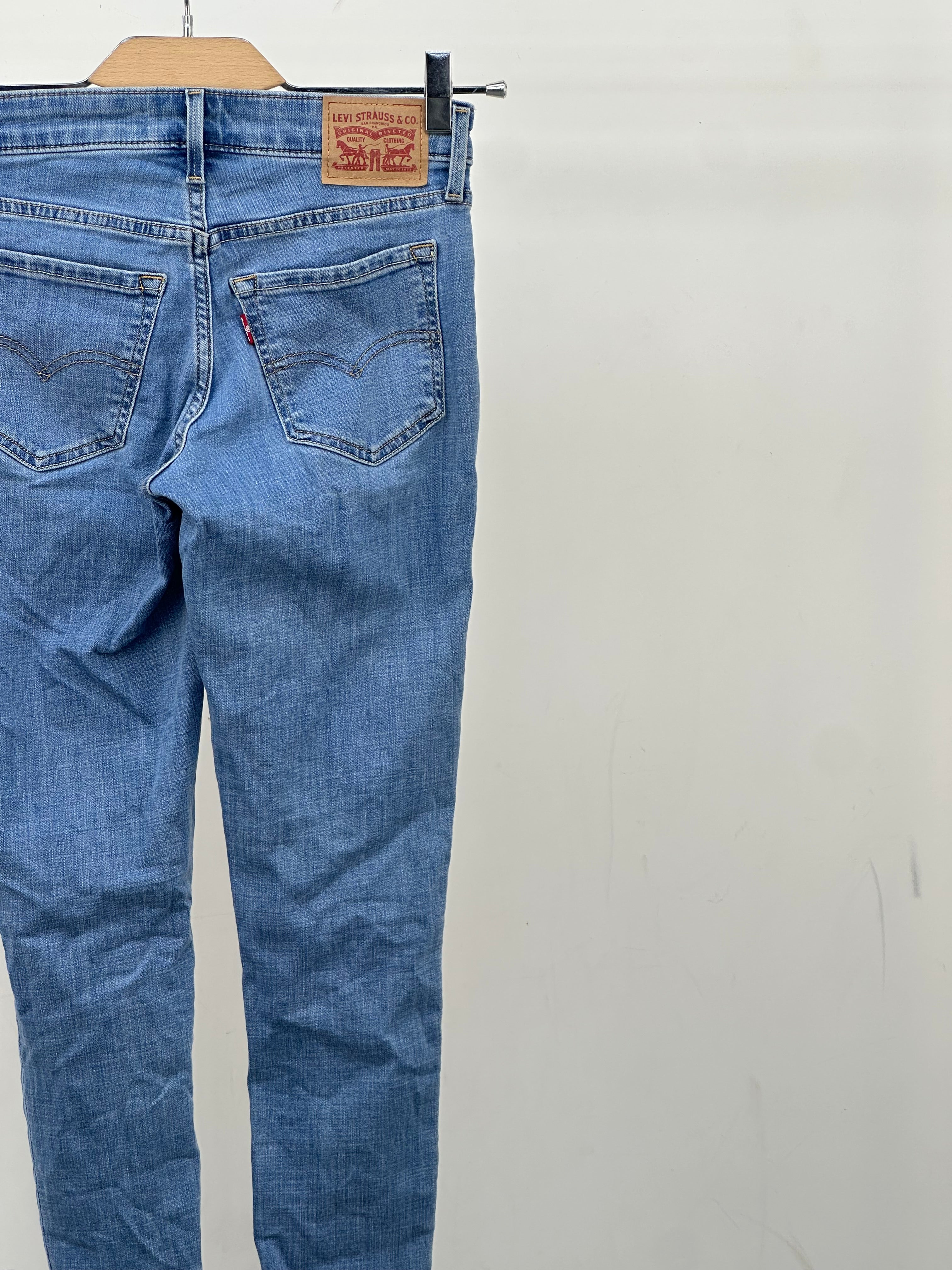 LEVI'S 711 SKINNY FIT TAGLIA: 39 ITA = W25 L30