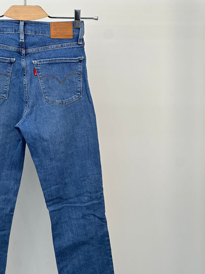 LEVI'S 724 HIGH RISE STRAIGHT FIT TAGLIA: 41 ITA = W27 L32