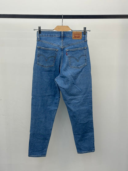 LEVI'S HIGH WAISTED TAPER FIT TAGLIA: 41 ITA = W27 L27