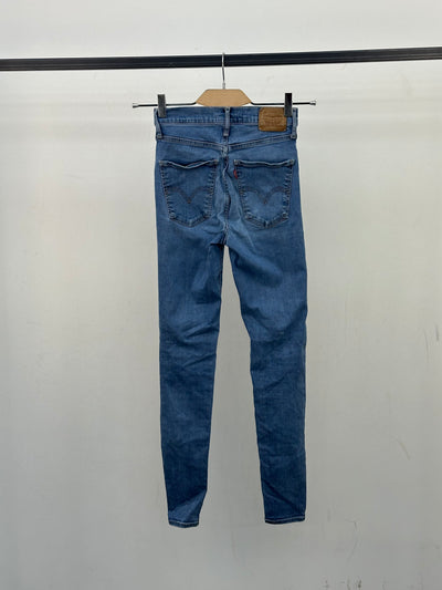 LEVI'S MILE HIGH SUPER SKINNY FIT: 40 ITA = W26 L30