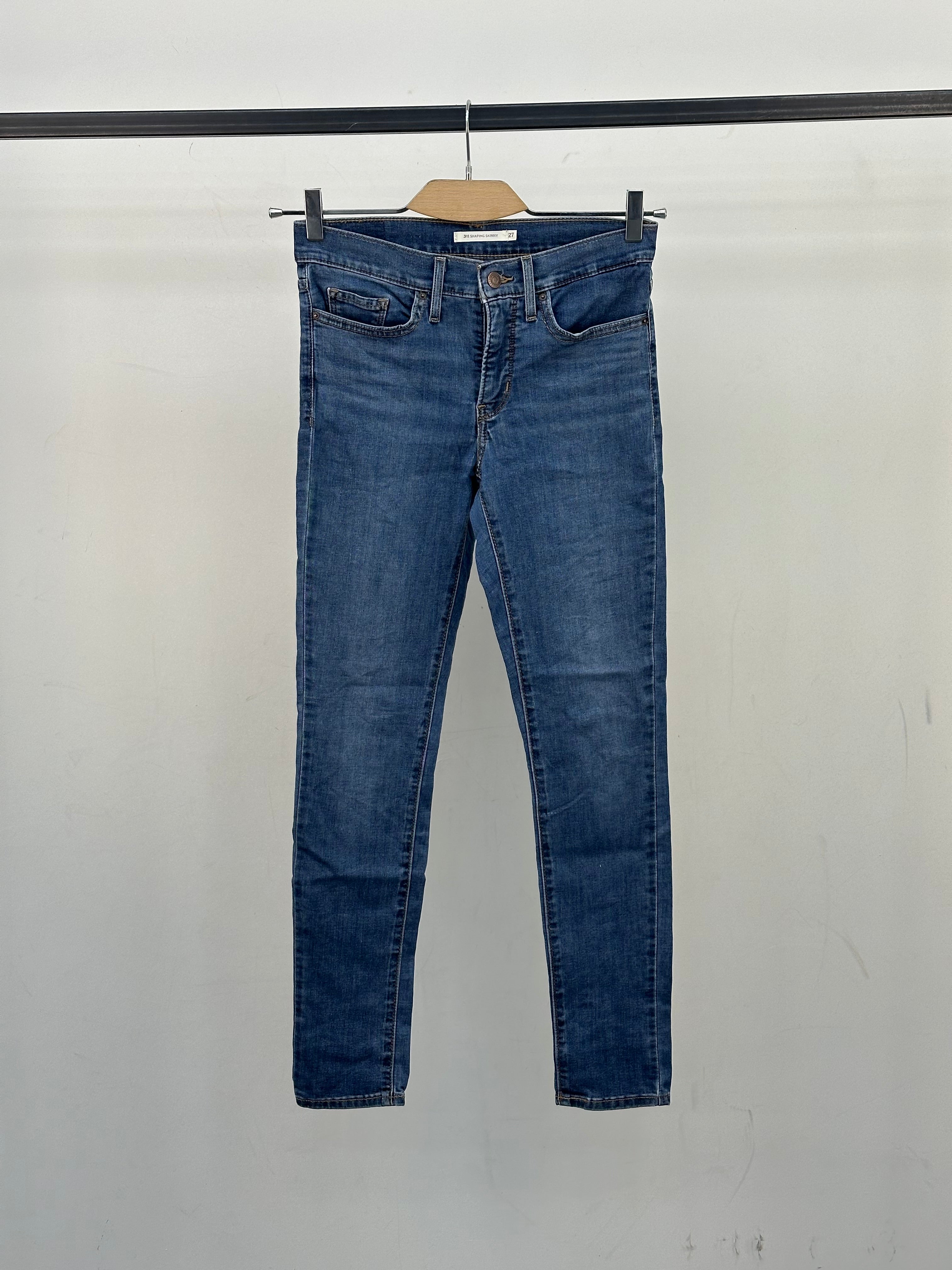 LEVI'S 311 SHAPING SKINNY FIT: 41 ITA = W27 L30