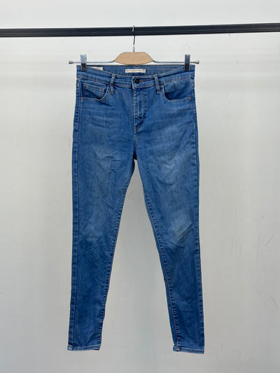 LEVI'S 720 HIGH RISE SUPER SKINNY FIT TAGLIA: 42 ITA = W28 L28
