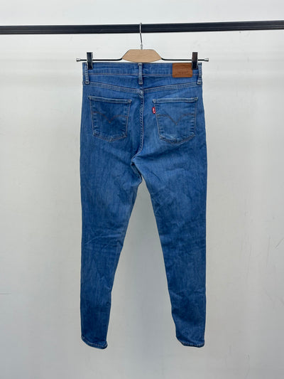 LEVI'S 720 HIGH RISE SUPER SKINNY FIT TAGLIA: 42 ITA = W28 L28