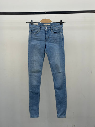 LEVI'S 710 SUPER SKINNY FIT: 41 ITA = W27 L32