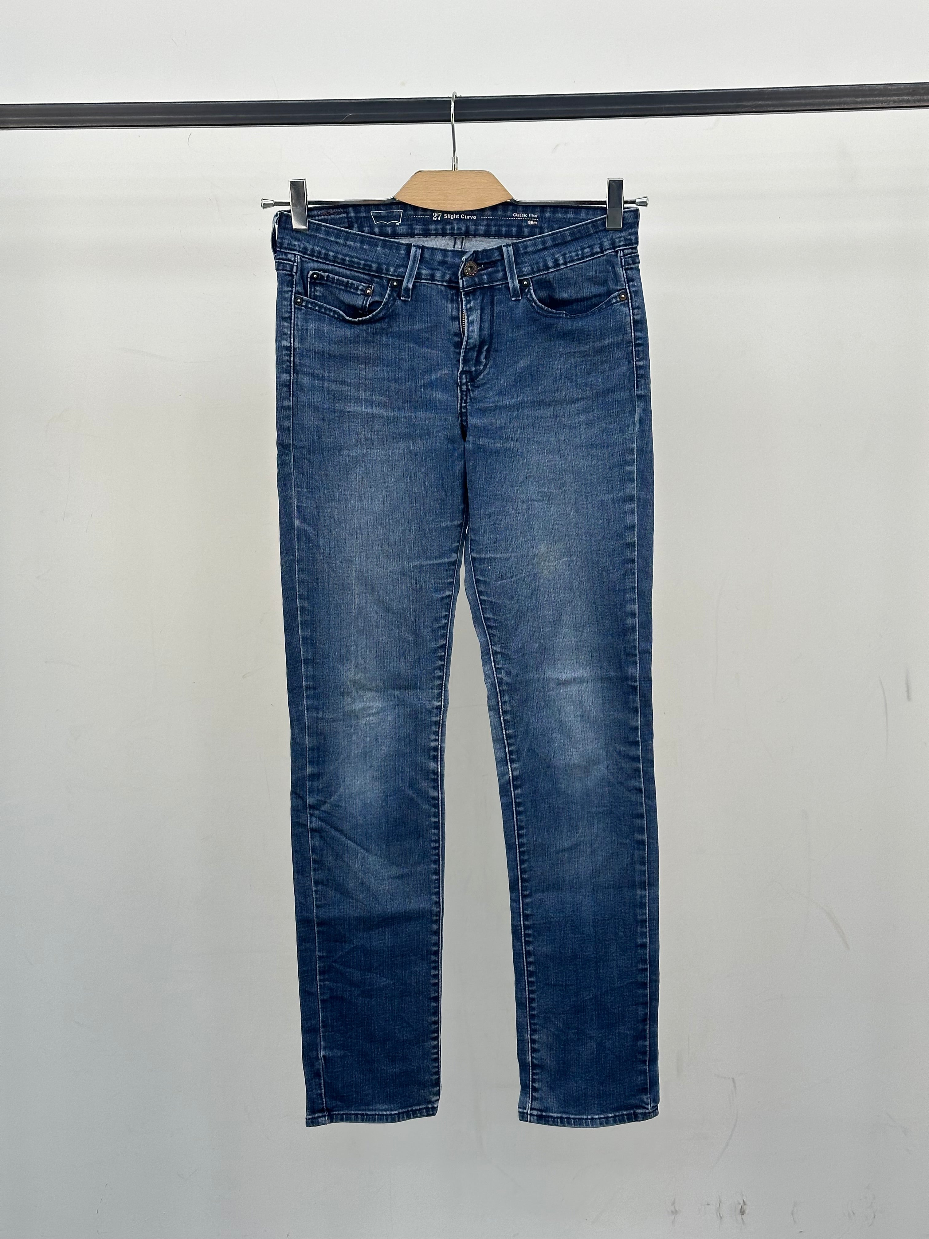 LEVI'S CLASSIC RISE SLIM FIT: 41 ITA = W27 L32