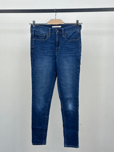 LEVI'S 720 HIGH RISE SUPER SKINNY FIT TAGLIA: 42 ITA = W28 L30