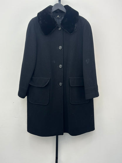 CAPPOTTO 100% LANA VERGINE DONNA TAGLIA: L