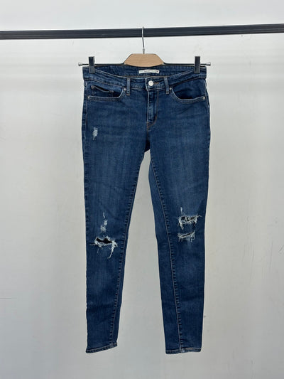 LEVI'S 711 SKINNY FIT TAGLIA: 42 ITA = W28