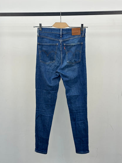 LEVI'S MILE HIGH RISE SKINNY FIT TAGLIA: 42 ITA = W28 L30