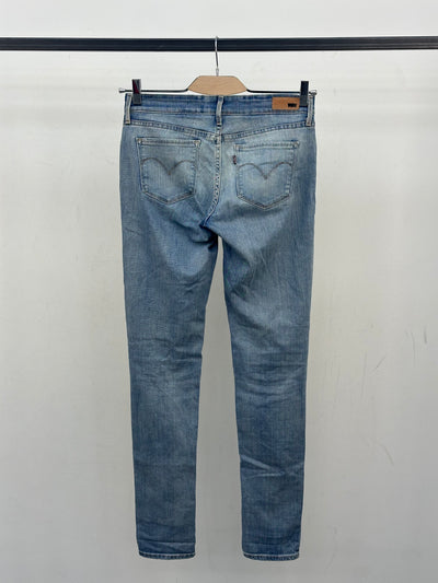 LEVI'S MID RISE SKINNY FIT TAGLIA: 41 ITA = W27 L34