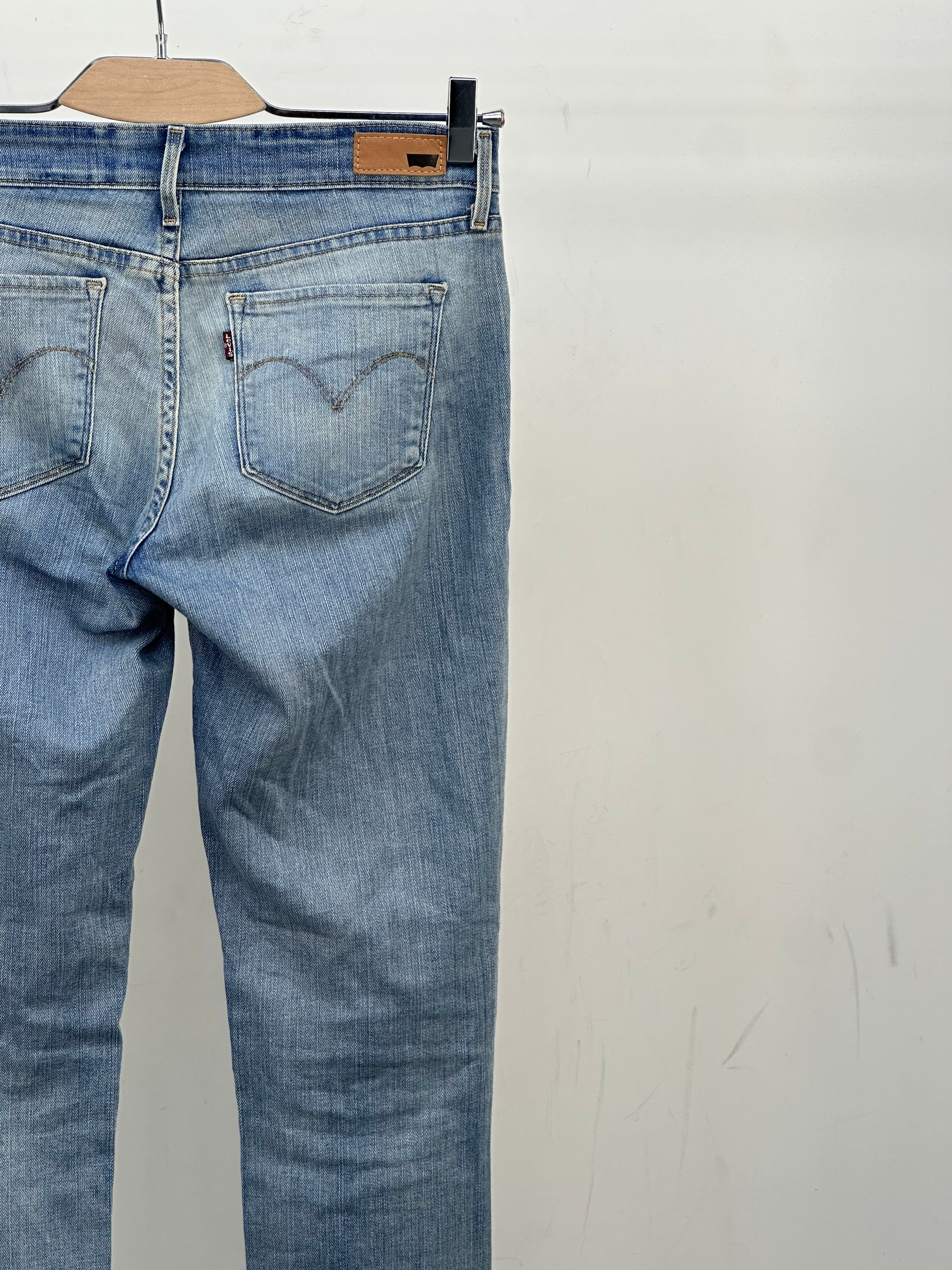 LEVI'S MID RISE SKINNY FIT TAGLIA: 41 ITA = W27 L34