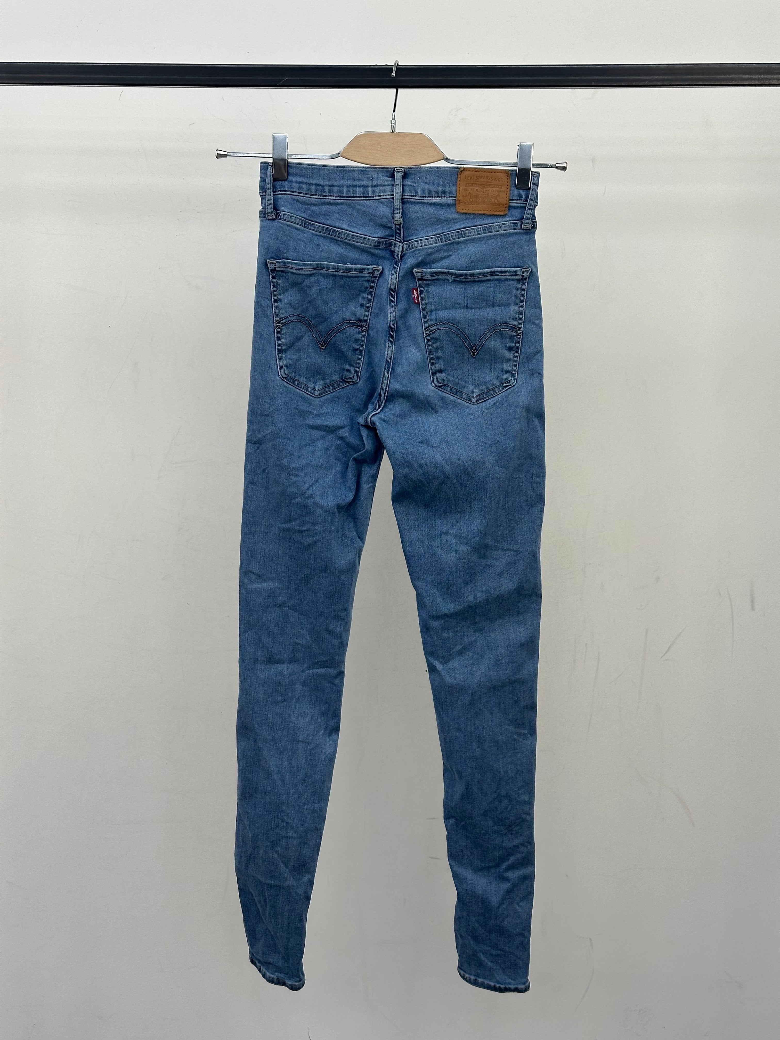 LEVI'S MILE HIGH SUPER SKINNY FIT TAGLIA: 41 ITA = W27 L32