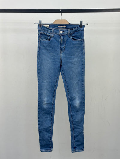 LEVI'S 720 HIGH RISE SUPER SKINNY TAGLIA: 41 ITA = W27 L32