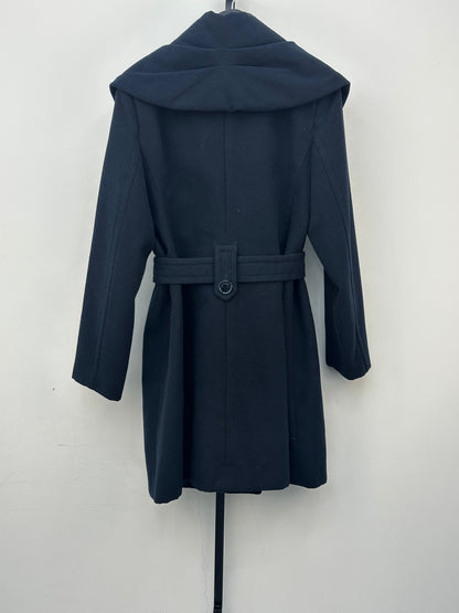 CAPPOTTO IN LANA CONBIPEL DONNA TAGLIA: 48