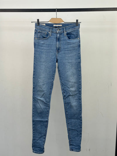 LEVI'S MILE HIGH SUPER SKINNY FIT: 42 ITA = W28 L34