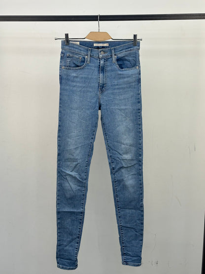 LEVI'S MILE HIGH SUPER SKINNY FIT: 42 ITA = W28 L34