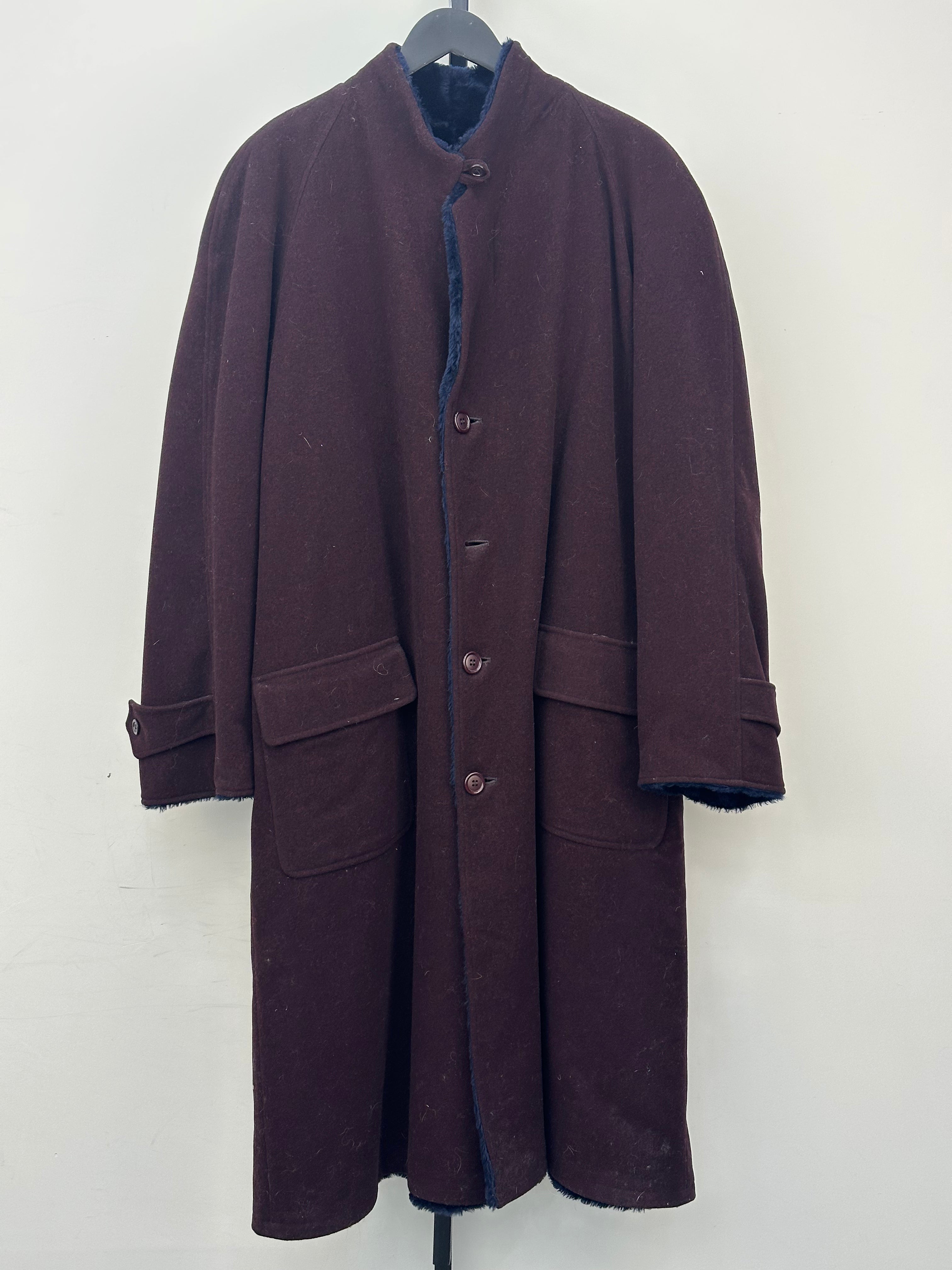 CAPPOTTO IN LANA UOMO TAGLIA: 52