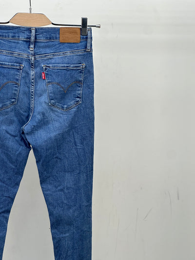 LEVI'S 720 HIGH RISE SUPER SKINNY FIT TAGLIA: 41 ITA = W27 L28