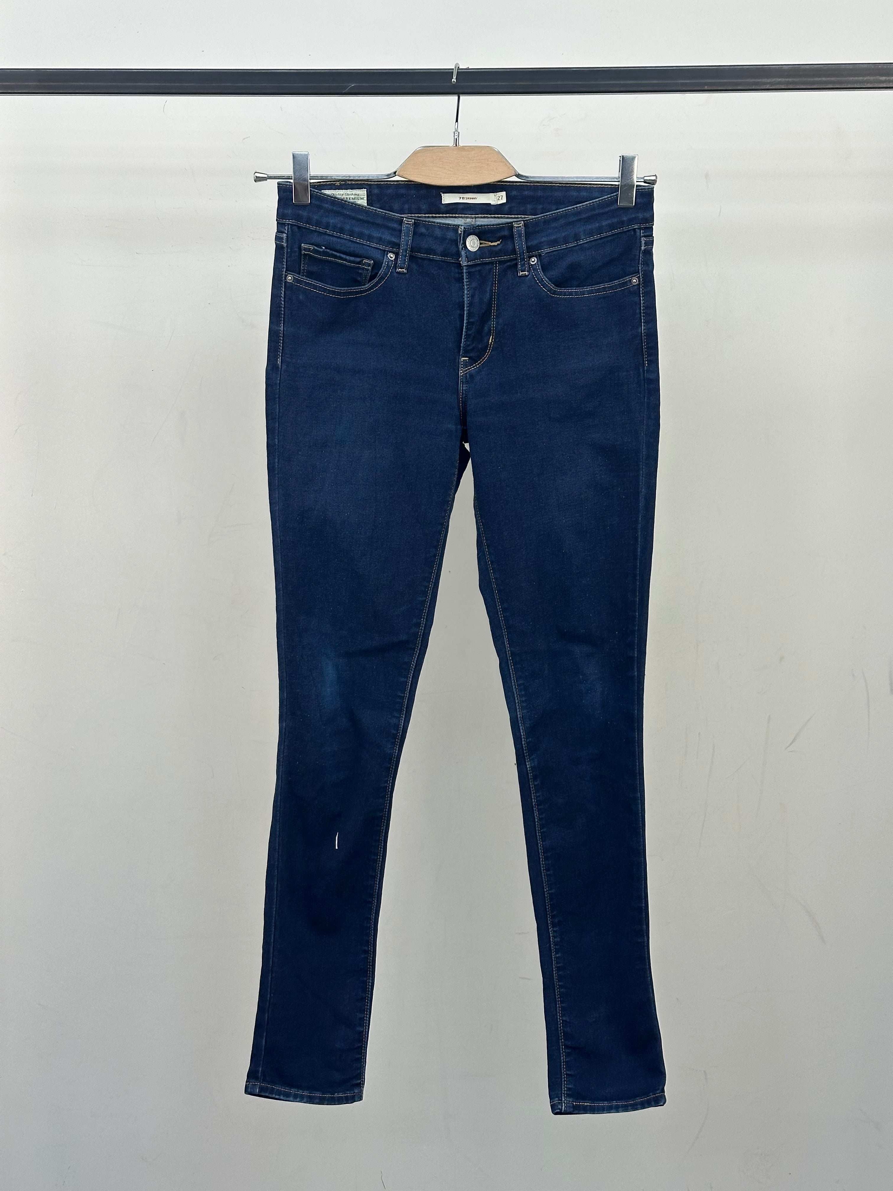 LEVI'S 711 SKINNY FIT TAGLIA: 41 ITA = W27 L32