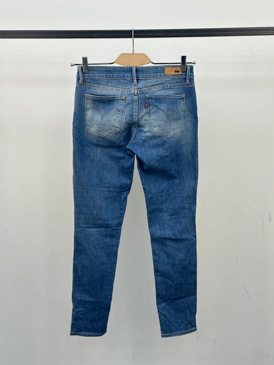 LEVI'S MID RISE SKINNY FIT: 42 ITA = W28 L30