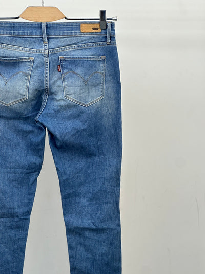 LEVI'S MID RISE SKINNY FIT: 42 ITA = W28 L30