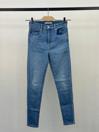 LEVI'S MILE HIGH SUPER SKINNY FIT: 42 ITA = W28 L30