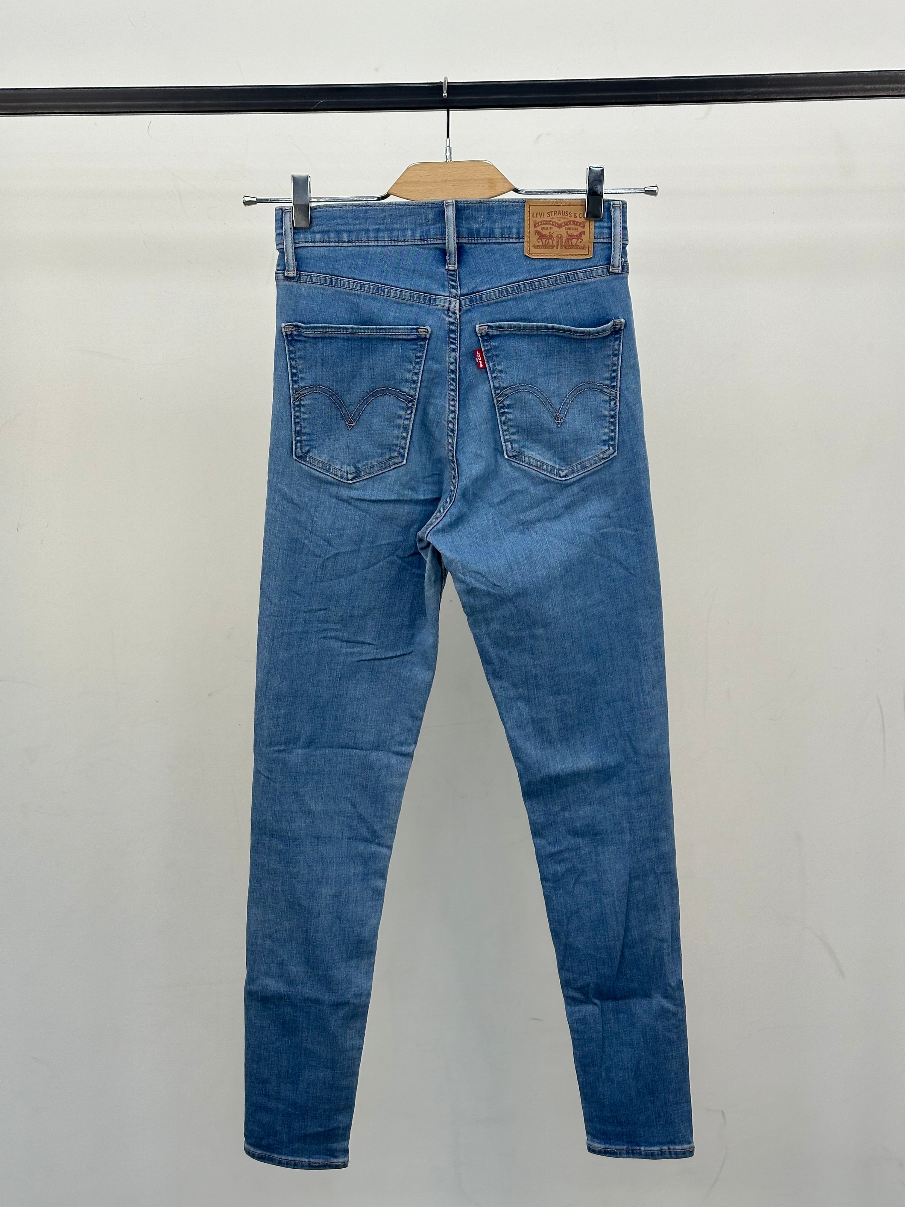 LEVI'S MILE HIGH SUPER SKINNY FIT: 42 ITA = W28 L30
