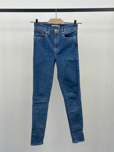 LEVI'S MILE HIGH SUPER SKINNY TAGLIA: 41 ITA = W27 L30
