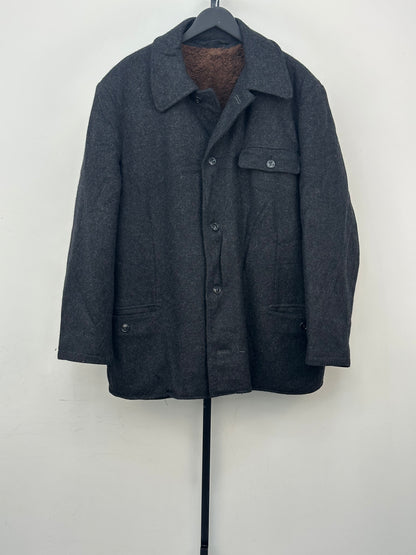 CAPPOTTO CON PELLICCIA INTERNA UOMO TAGLIA: 52