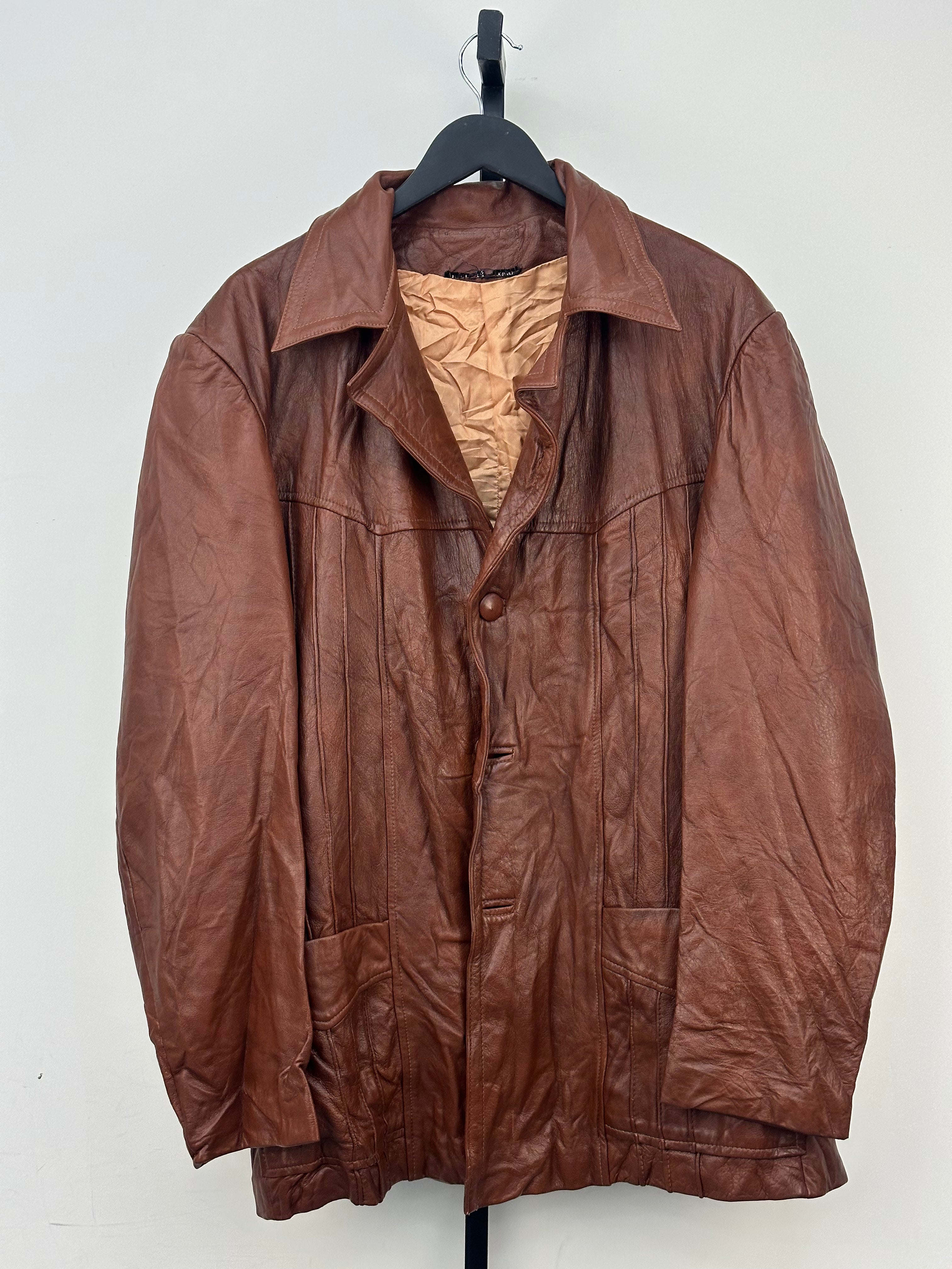 GIACCA IN PELLE DA UOMO TAGLIA: 48