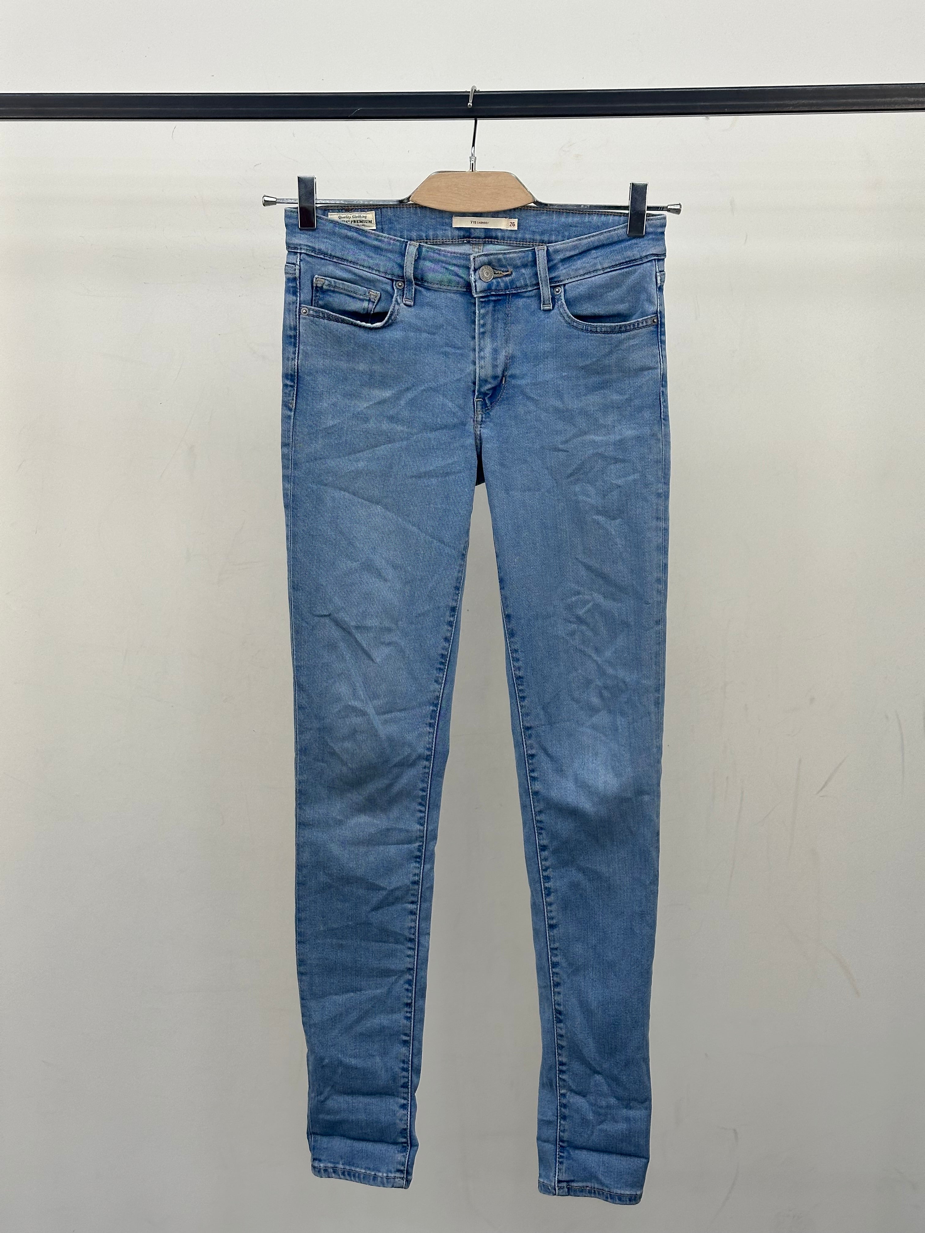 LEVI'S 711 SKINNY FIT TAGLIA: 40 ITA = W26 32