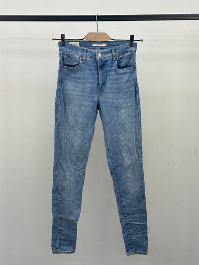LEVI'S MILE HIGH SUPER SKINNY FIT TAGLIA: 40 ITA = W26
