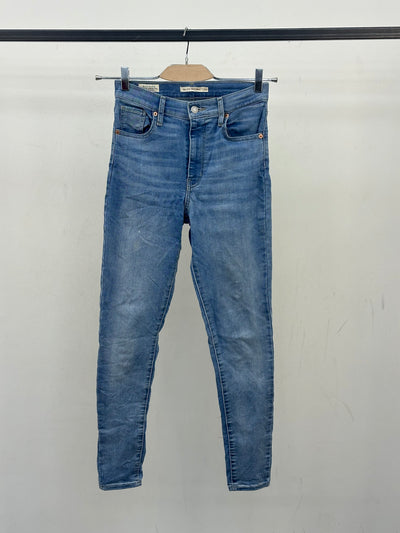 LEVI'S MILE HIGH SUPER SKINNY FIT TAGLIA: 40 ITA = W26 L28