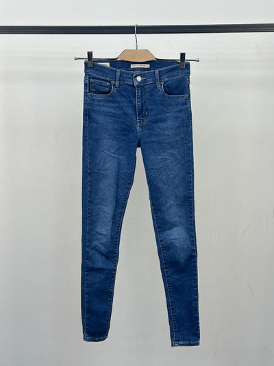 LEVI'S 720 HIGH RISE SUPER SKINNY FIT TAGLIA: 40 ITA = W26 L30