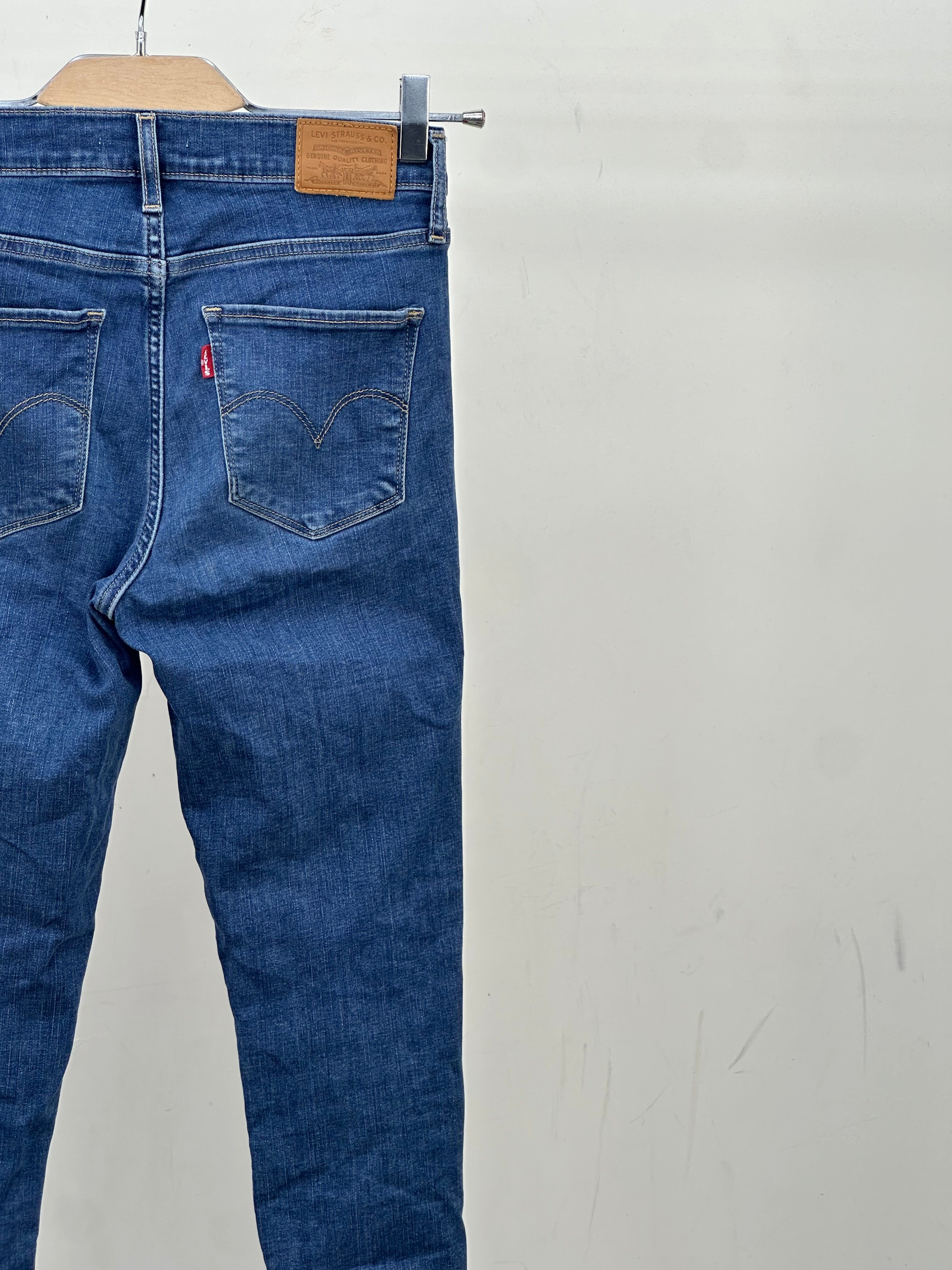 LEVI'S 720 HIGH RISE SUPER SKINNY FIT TAGLIA: 40 ITA = W26 L30