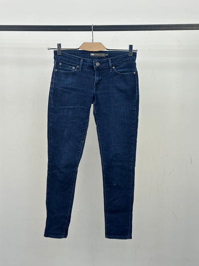 LEVI'S MID RISE SKINNY FIT TAGLIA: 40 ITA = W26 L30