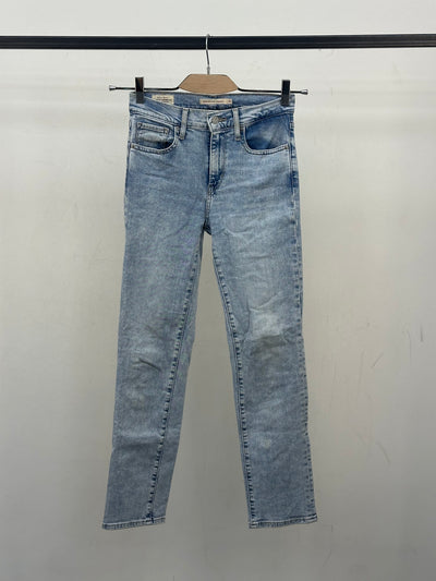 LEVI'S 724 HIGH RISE STRAIGHT TAGLIA: 39 ITA = W25