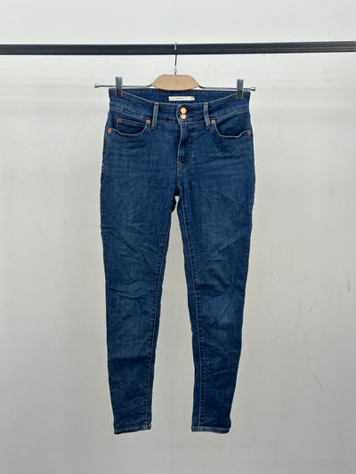 LEVI'S 711 SKINNY FIT TAGLIA: 39 ITA = W25 L28