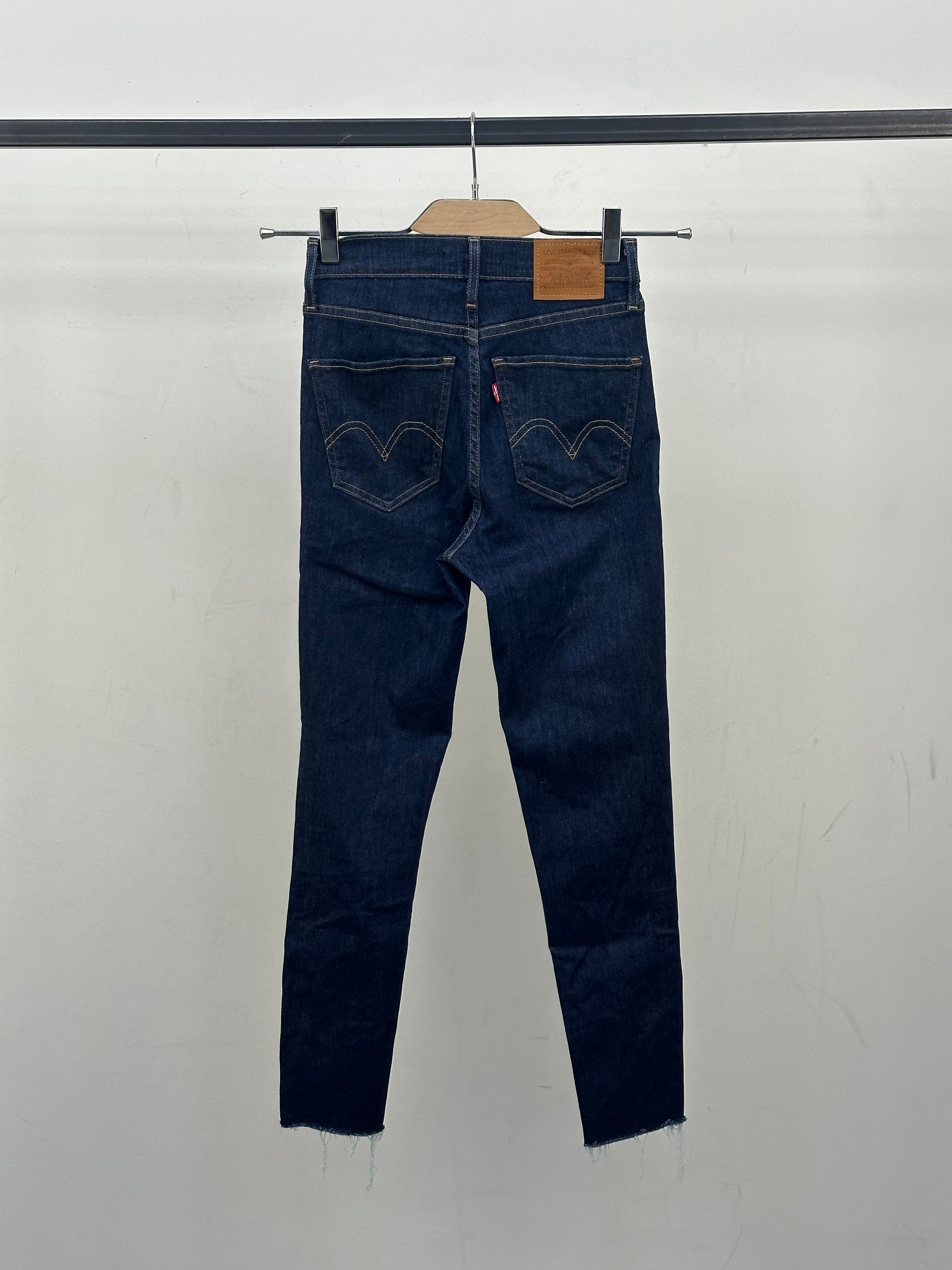 LEVI'S MILE HIGH SUPER SKINNY FIT TAGLIA: 39 ITA = W25 L30