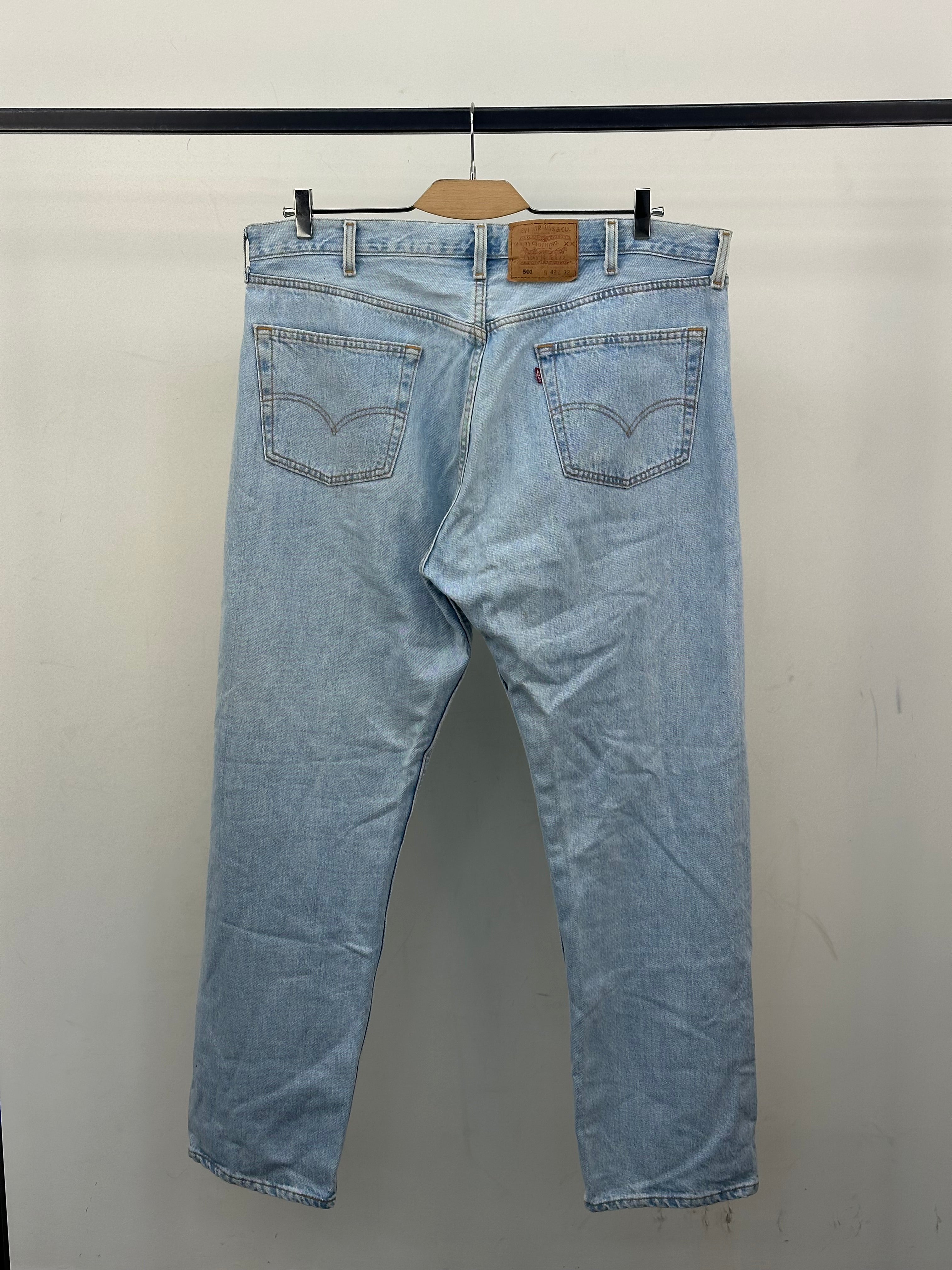 LEVI'S 501 REGULAR FIT TAGLIA: 54 ITA = W42 L32