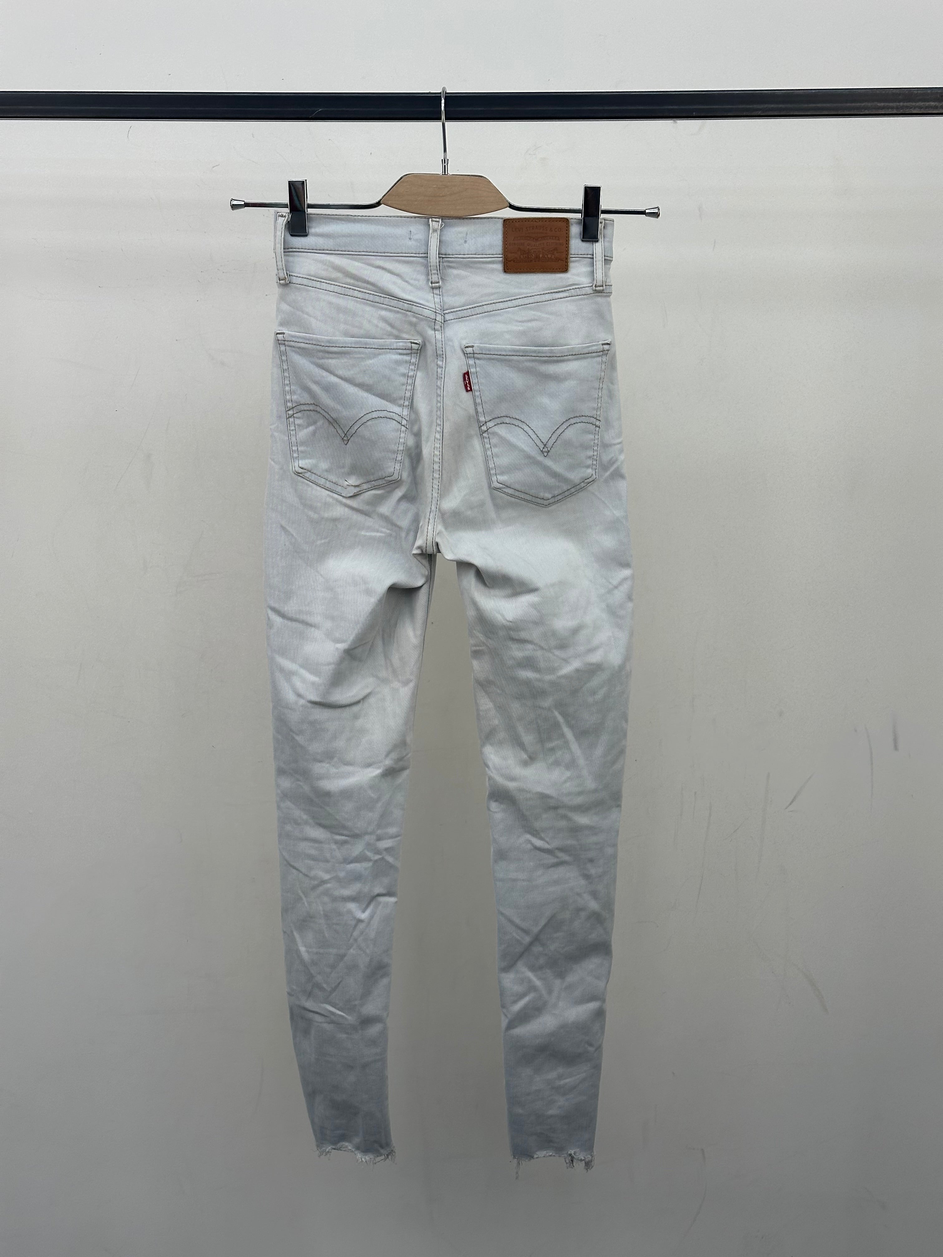 LEVI'S MILE HIGH SUPER SKINNY FIT TAGLIA: 39 ITA = W25 L30