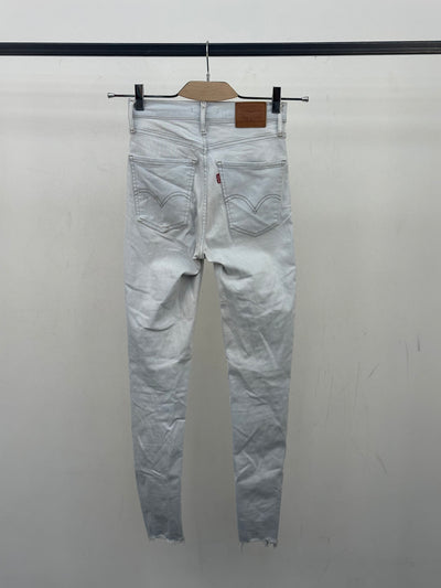LEVI'S MILE HIGH SUPER SKINNY FIT TAGLIA: 39 ITA = W25 L30