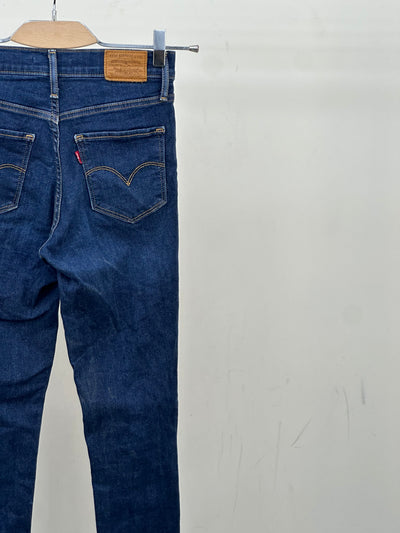 LEVI'S 720 HIGH RISE SUPER SKINNY FIT TAGLIA: 39 ITA = W25 L30
